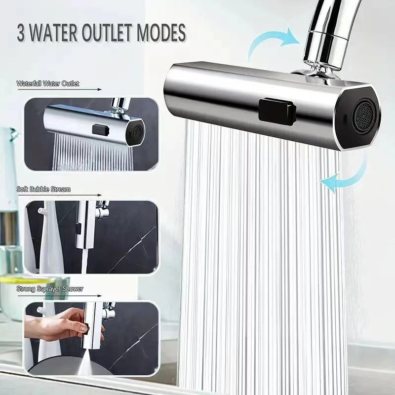 Kitchen Appliances Unit - New 3 Modes Kitchen Faucet Universal