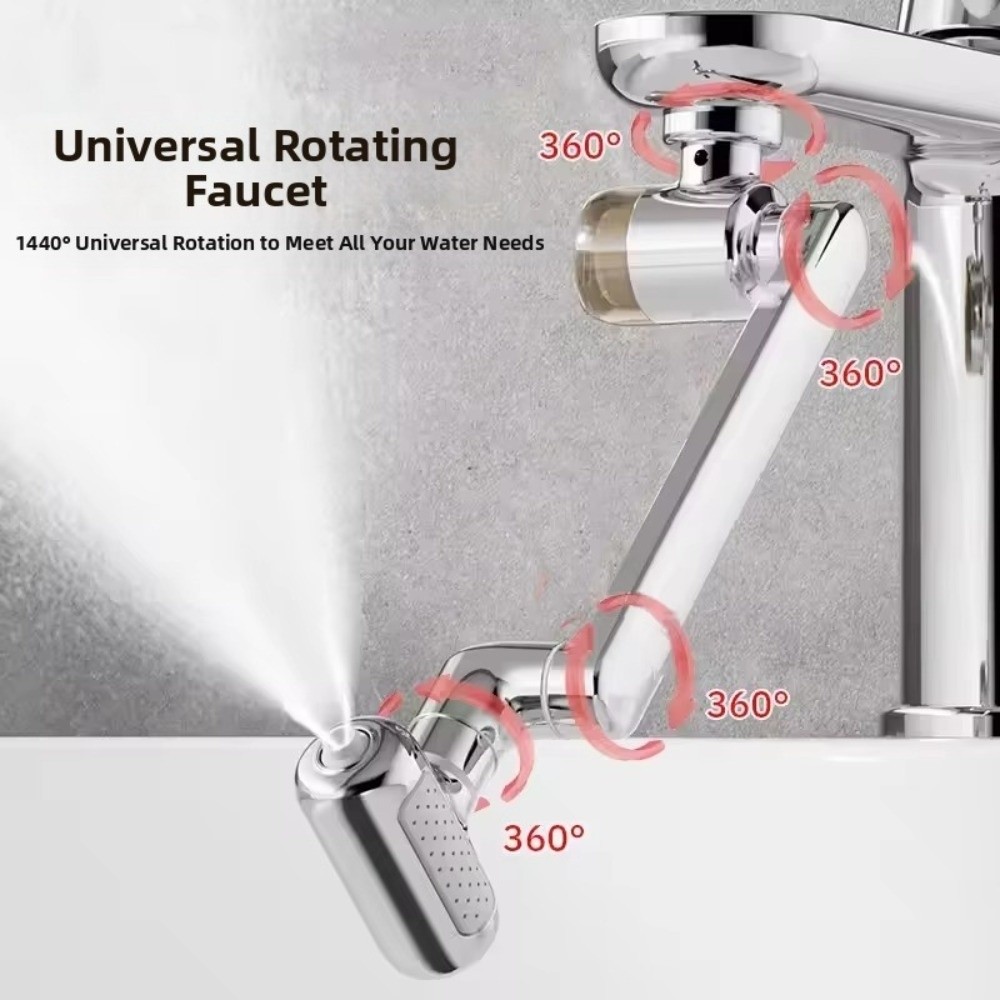 Kitchen Appliances Unit - 1440° Rotate Kitchen Faucet 4 Modes