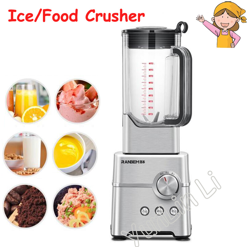 Blender High Power - Commercial Ice Crusher High Speed Blender