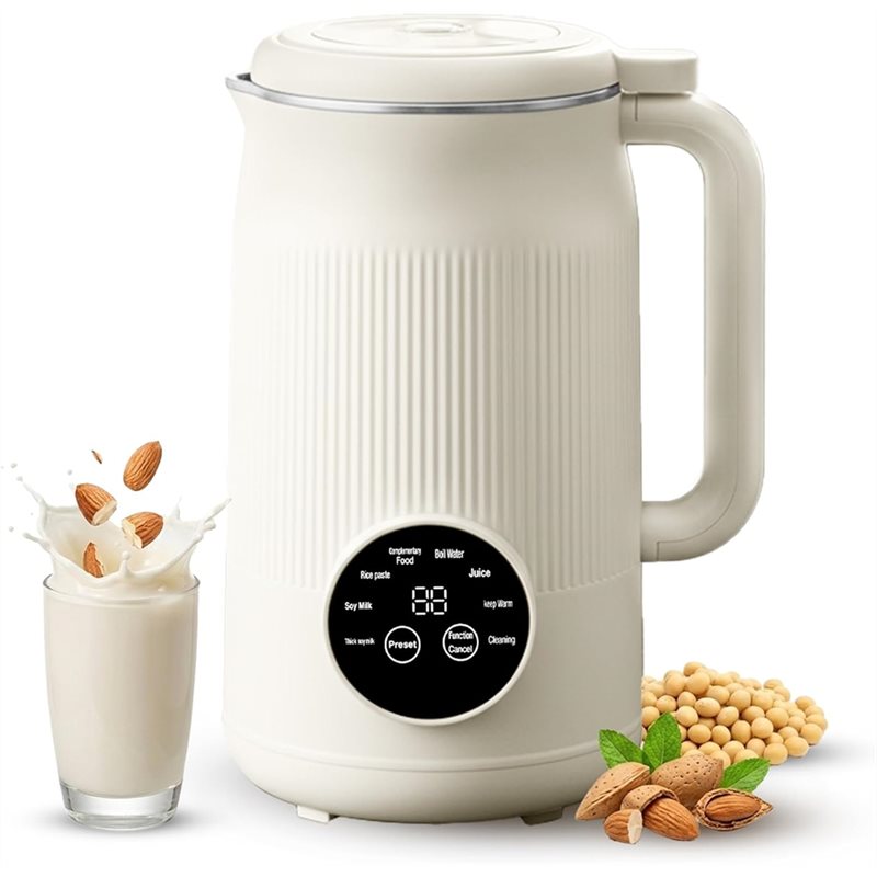Soy Milk Maker - 【PASSIONE 】Soy Milk Maker 40Oz, Nut