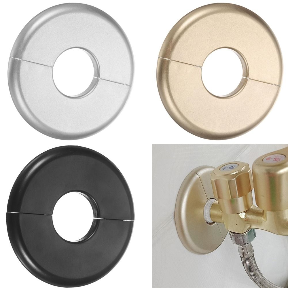 Kitchen Appliances White - Useful ABS Shower Faucet Cover Black
