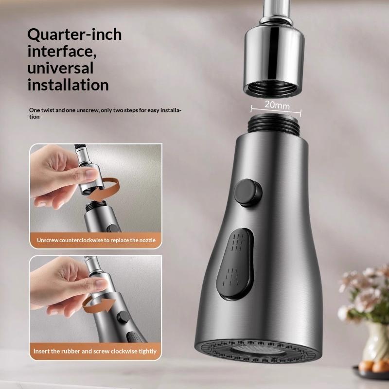 Kitchen Appliances Unit - Kitchen Pull Out Faucet Sprayer Nozzle
