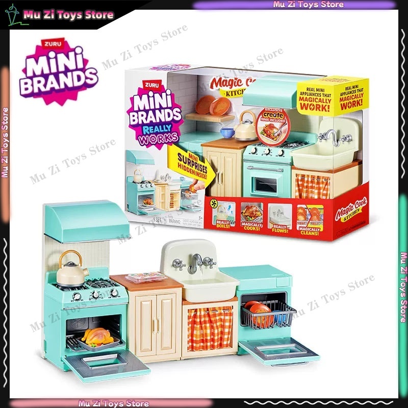 Kitchen Appliances Gift Items - Zuru Mini Brands Magic Cook Kitchen