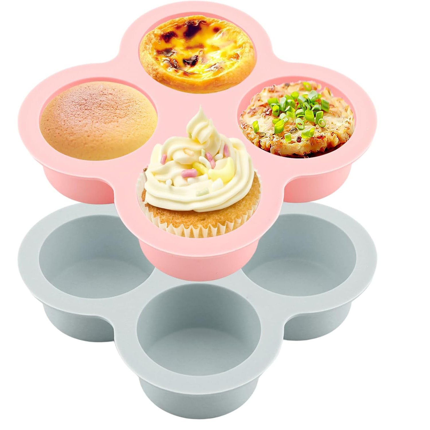 Bread Maker Machine - 1PC Reusable Silicone Air Fryer Egg