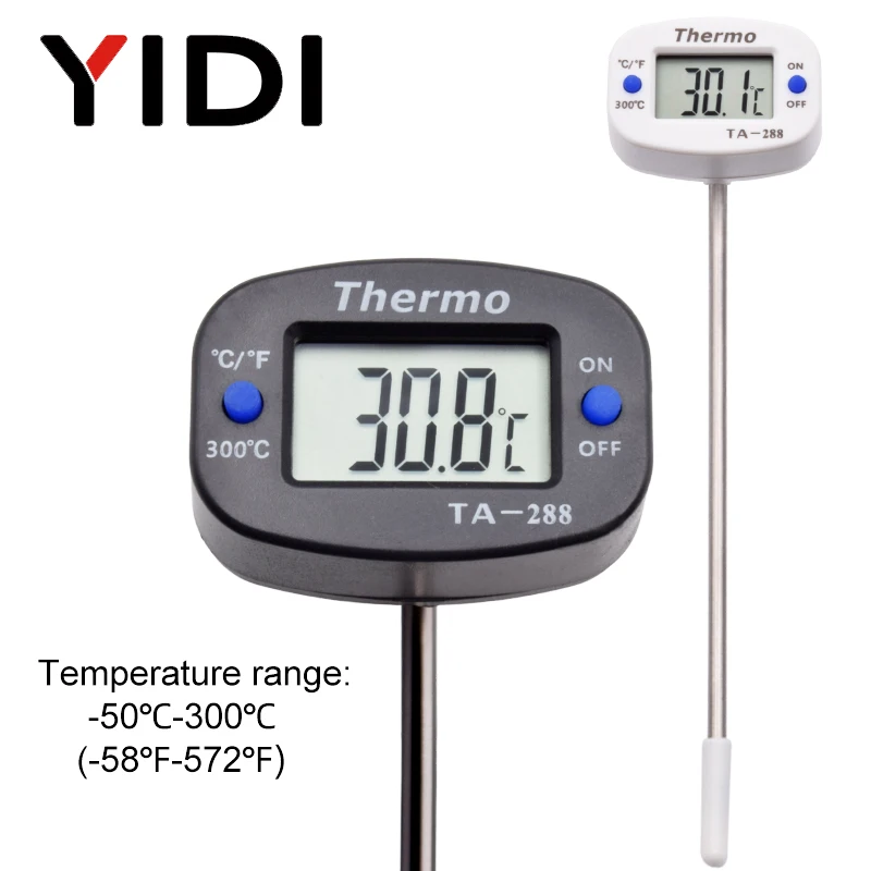 Kitchen Appliances Video - TA288 LCD Digital Food Thermometer BBQ