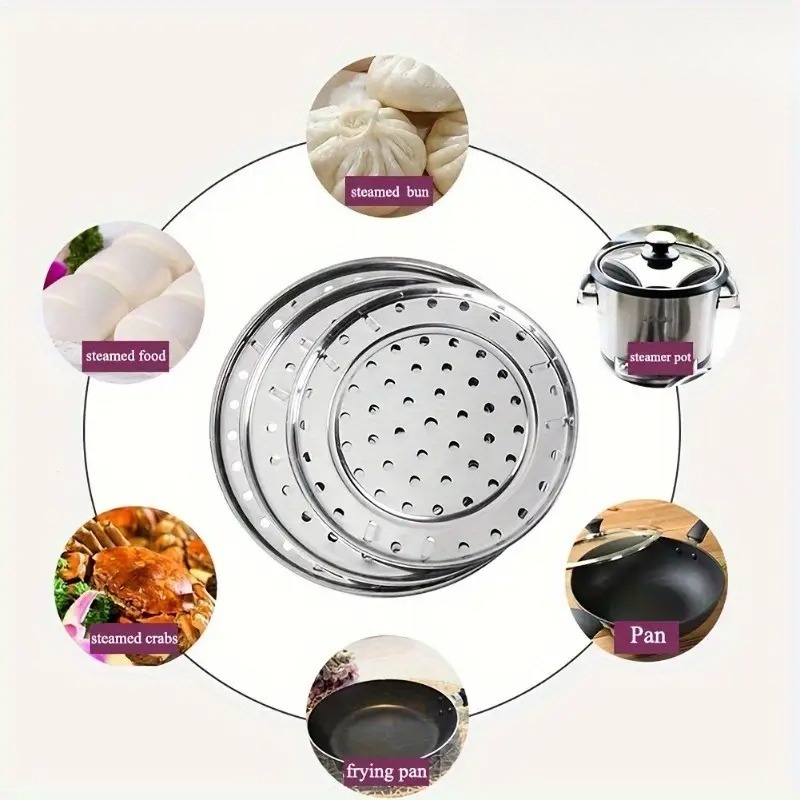 Instant Pot Pressure Cooker - Round Steam Tray for Pressure Cookers