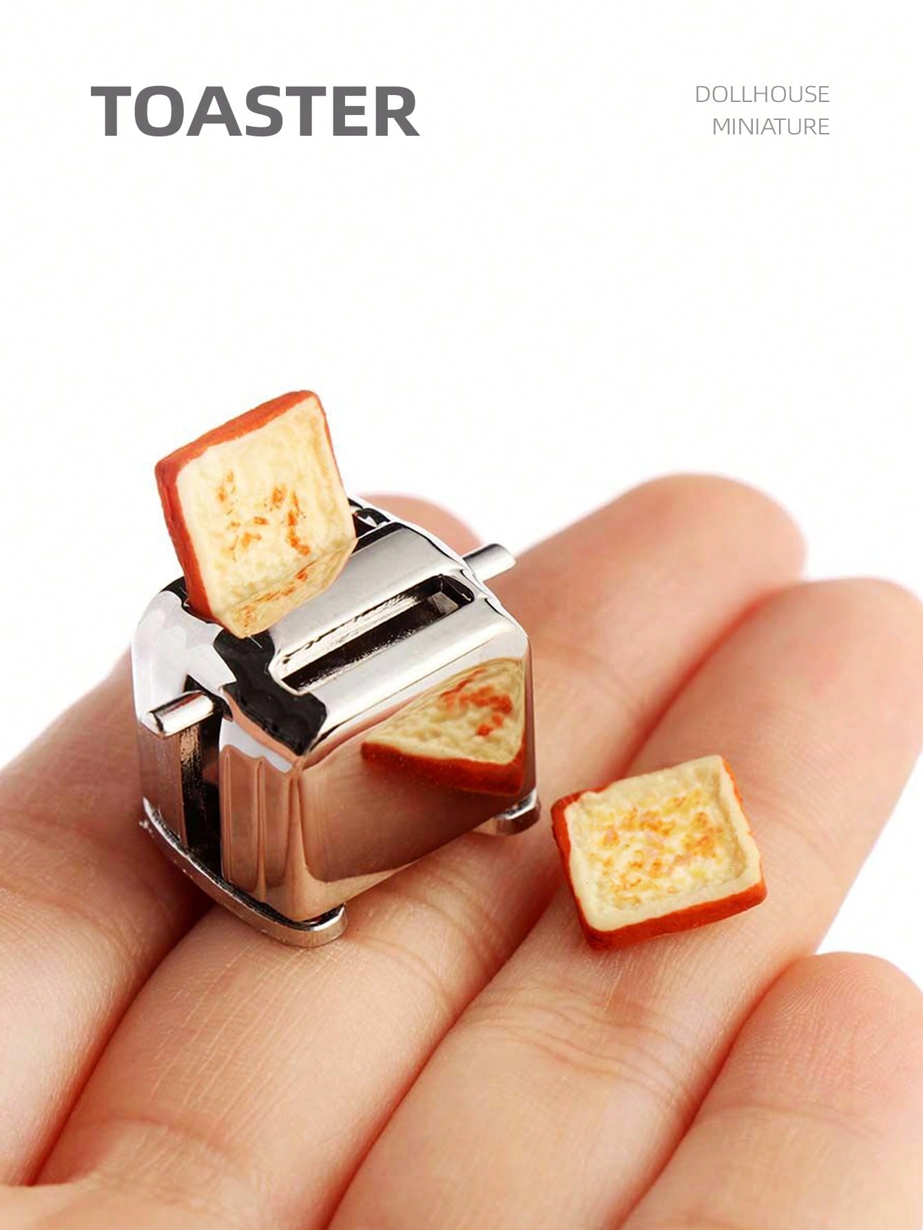 1:12 Dollhouse Miniature Toast - Bread Maker Machine ulasan dan harga