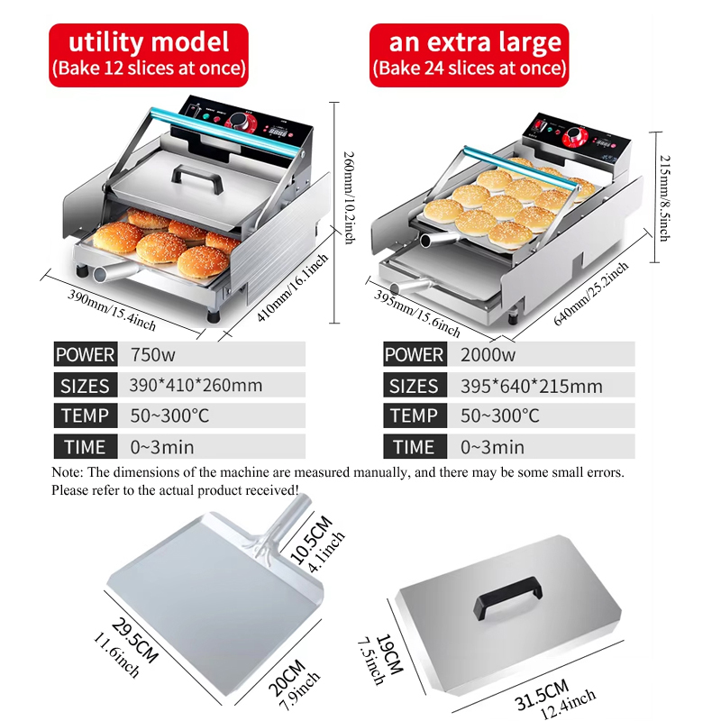 PBOBP Commercial Electric Burg - Bread Maker Machine ulasan dan harga