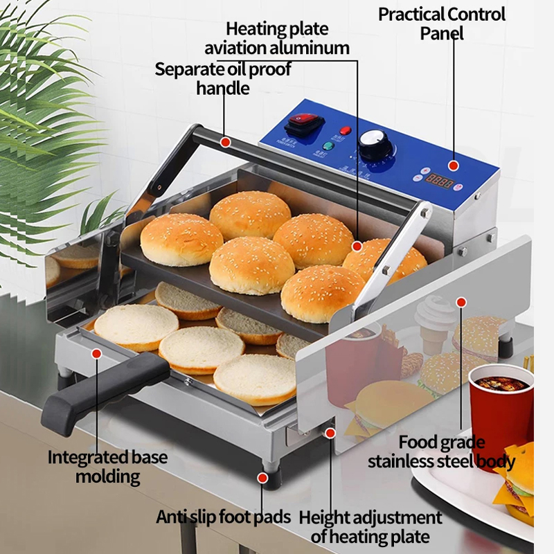 PBOBP Commercial Electric Burg - Bread Maker Machine ulasan dan harga