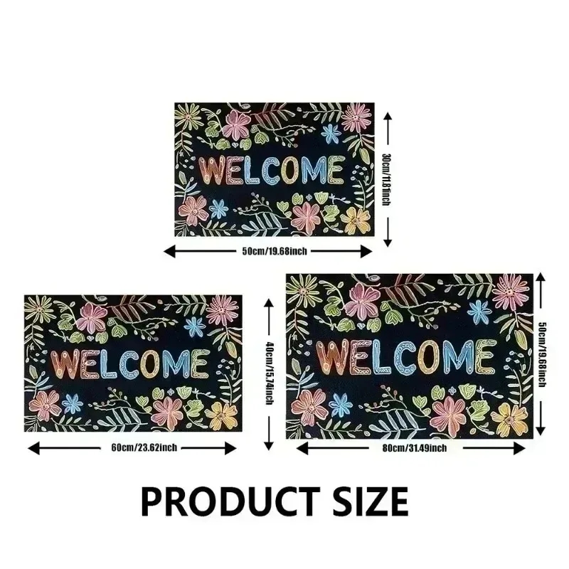 Cactus Flower Embroidery Doorm - Kitchen Appliances Green ulasan dan harga