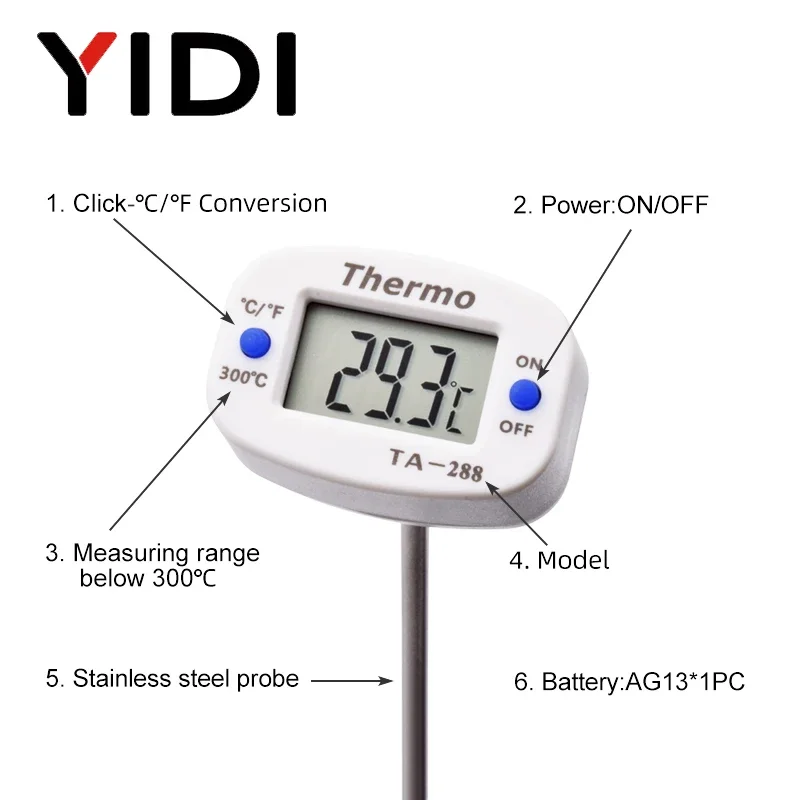 LCD Digital TA288 Food BBQ Pro - Kitchen Appliances Video ulasan dan harga