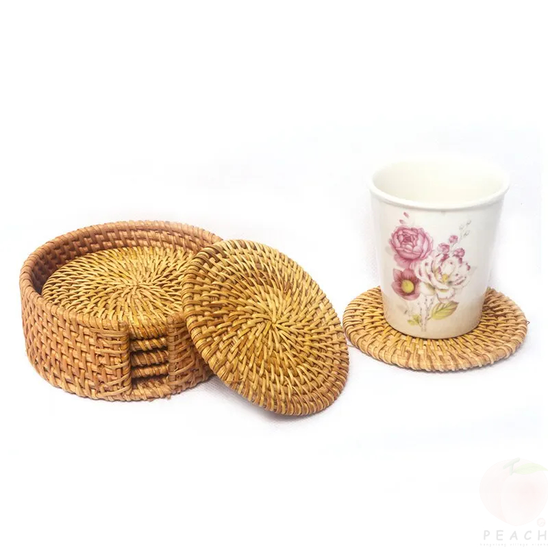 6Pcs Drink Coasters Set For Ku - Kitchen Appliances Set ulasan dan harga