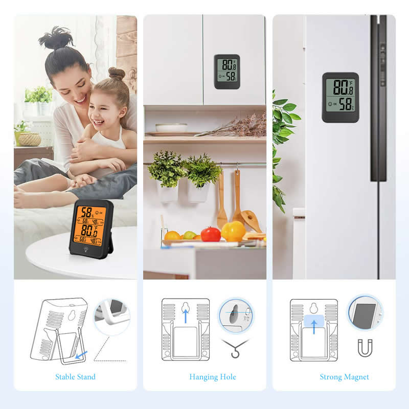 Indoor Digital Temperature Hum - Kitchen Appliances Video ulasan dan harga