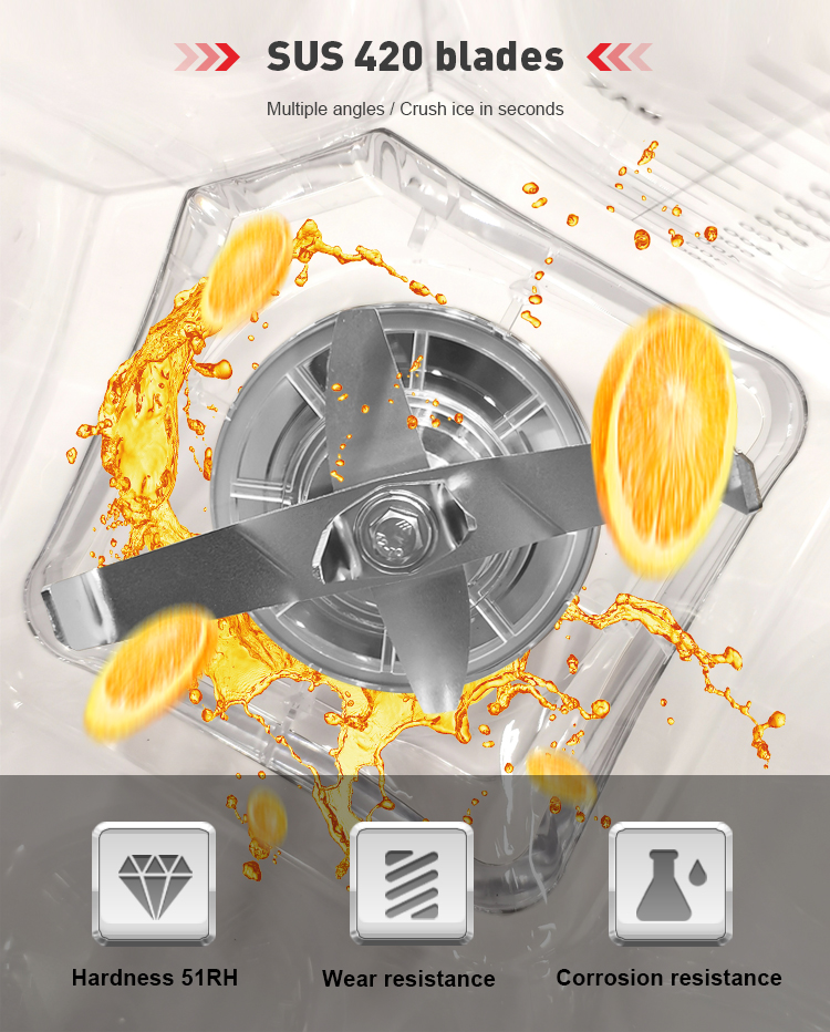 High Power 1.8L Commercial Kit - Blender High Power ulasan dan harga