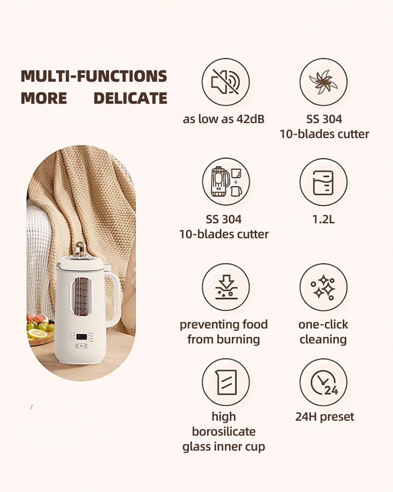Multifunctional Nut Milk Maker - Soy Milk Maker ulasan dan harga