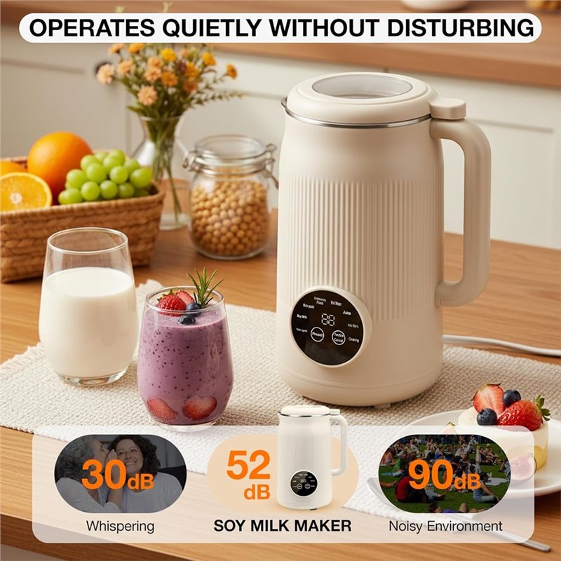 【PASSIONE 】Soy Milk Maker 40Oz - Soy Milk Maker ulasan dan harga