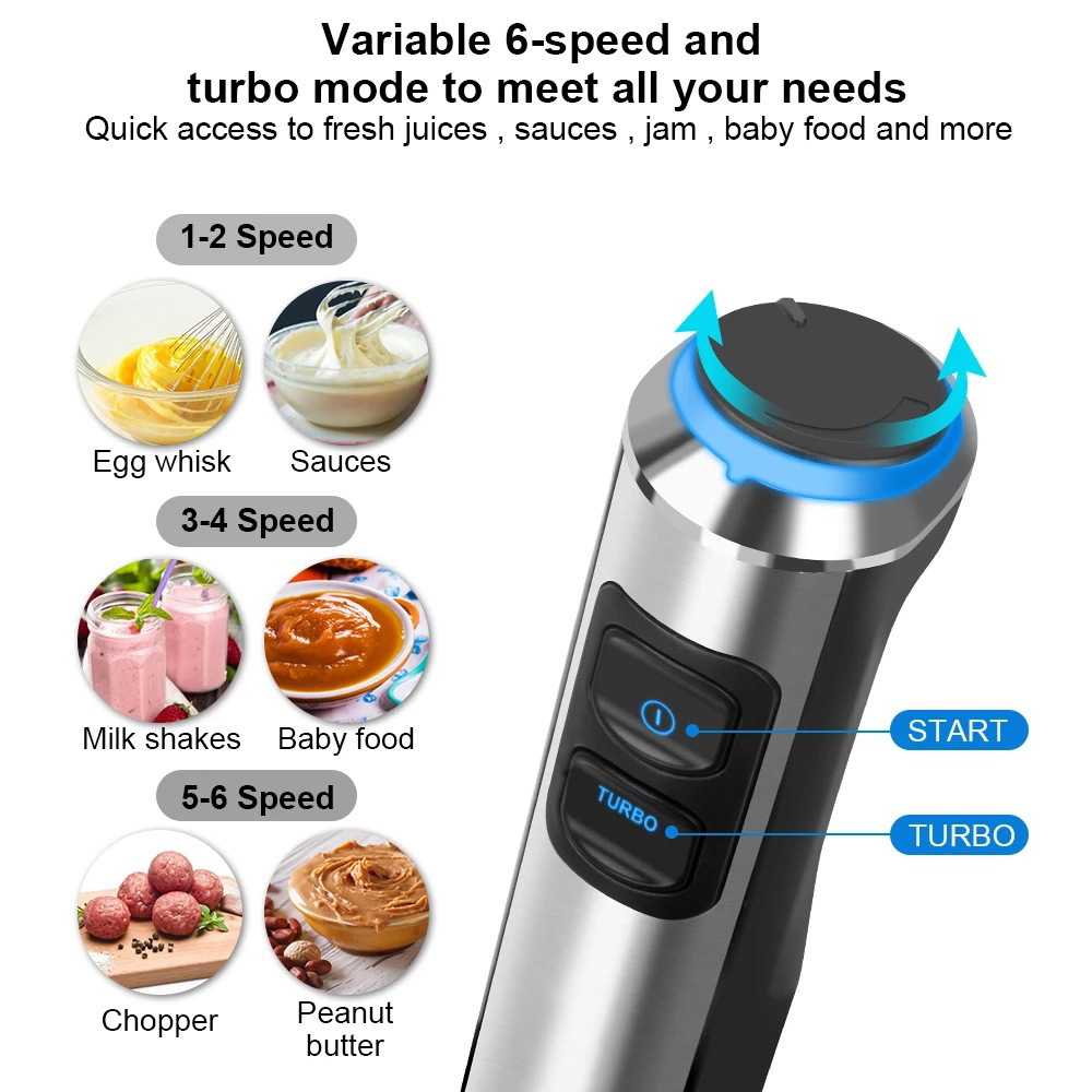 4 in 1 High Power Hand Stick B - Blender High Power ulasan dan harga