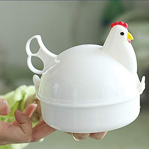 Chicken Shaped Microwave Eggs  - Kitchen Appliances White ulasan dan harga
