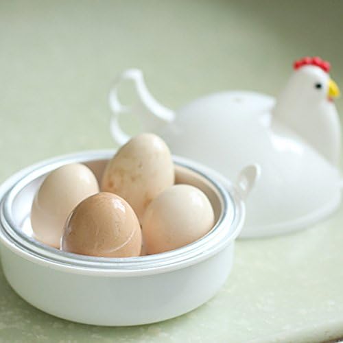 Chicken Shaped Microwave Eggs  - Kitchen Appliances White ulasan dan harga