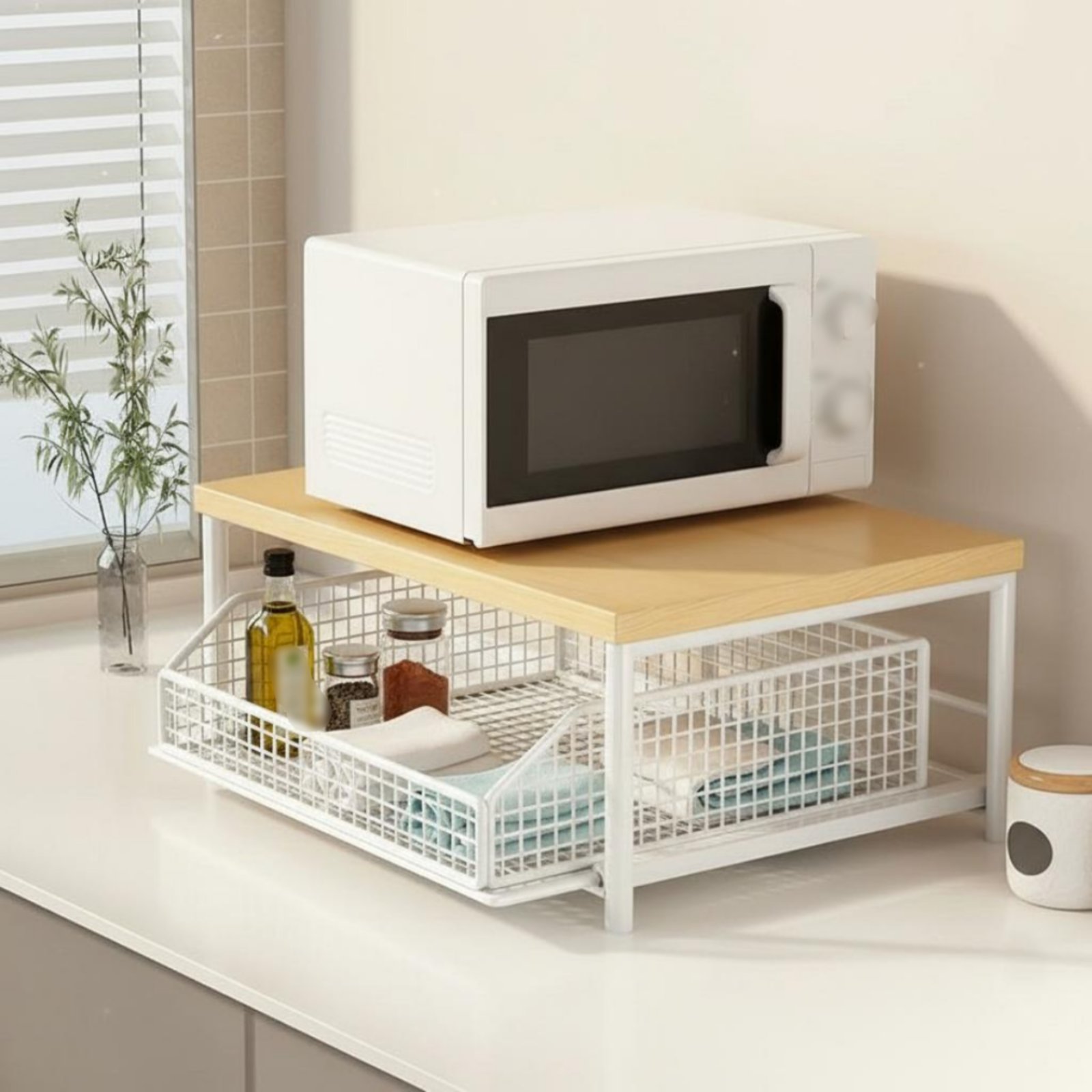 2-Tier Kitchen Counter Rack Sp - Kitchen Appliances Are ulasan dan harga