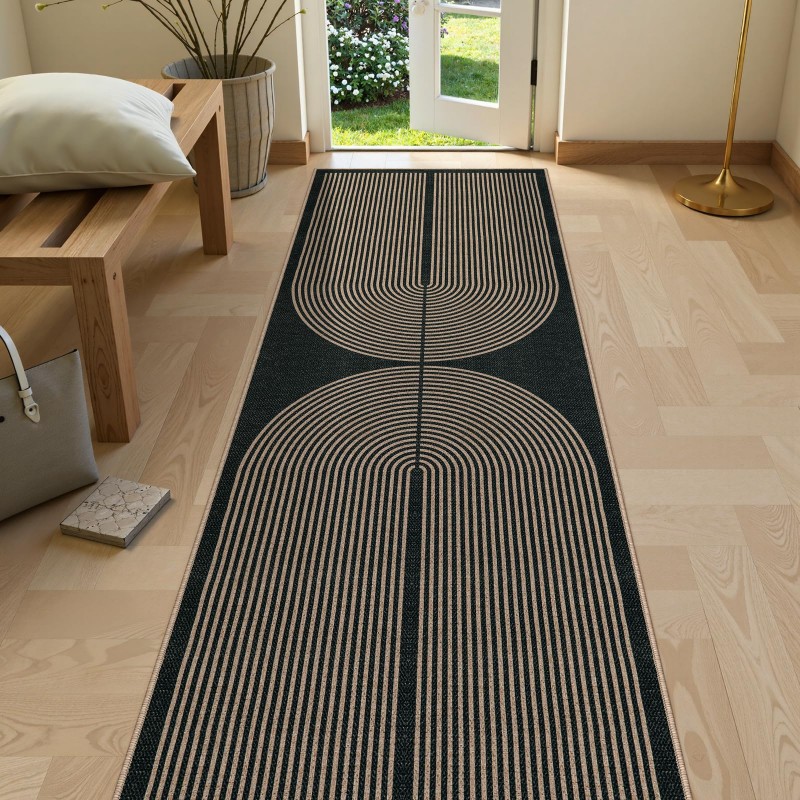 Art Deco Runner Rug Green Back - Kitchen Appliances Green ulasan dan harga