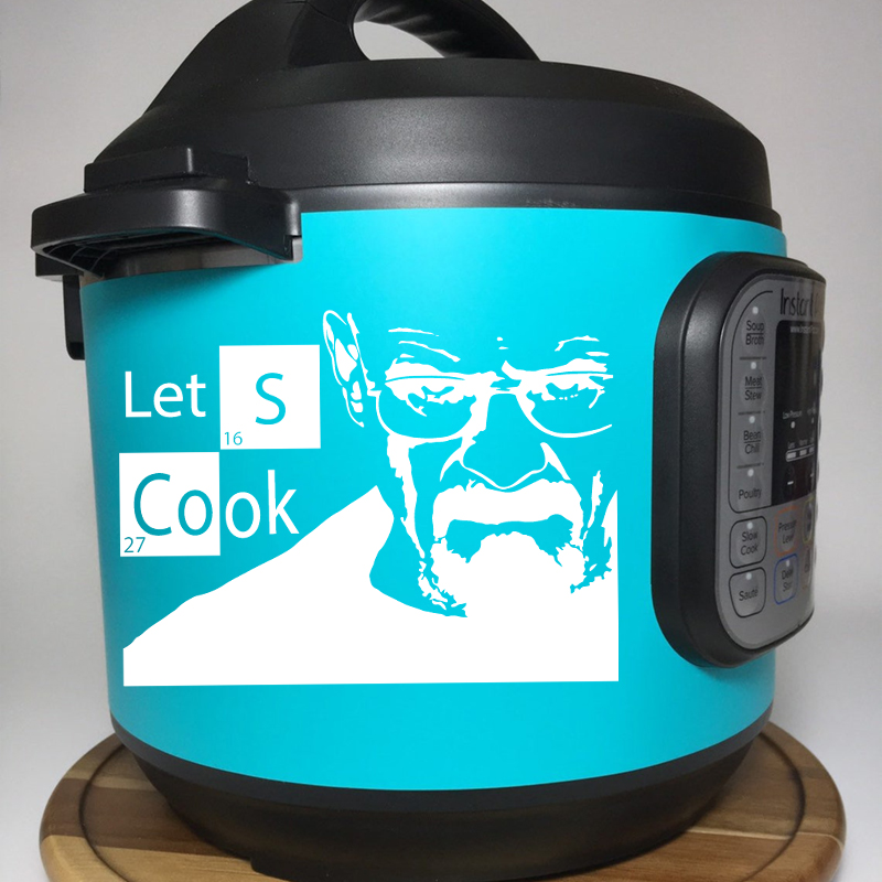 Instant Pot Vinyl Sticker,  Ki - Instant Pot Pressure Cooker ulasan dan harga