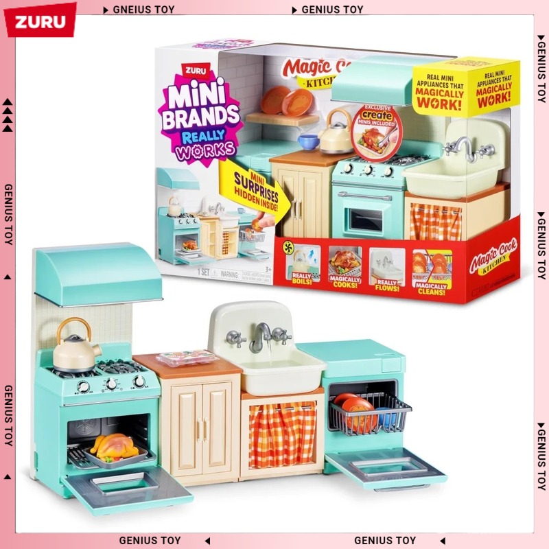 Zuru Mini Brands Magic Cook Ki - Kitchen Appliances Set ulasan dan harga