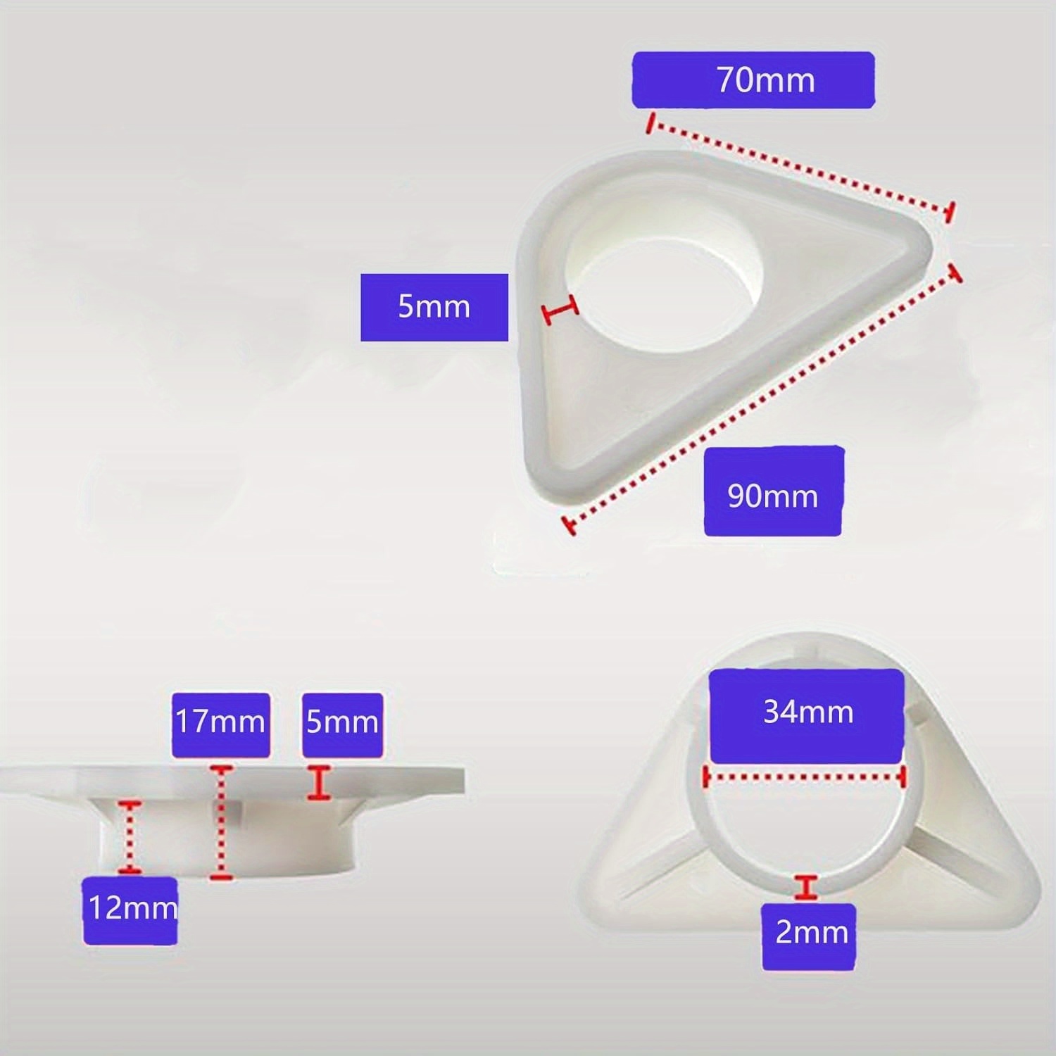 34mm Inner Diameter Hole Two S - Kitchen Appliances White ulasan dan harga