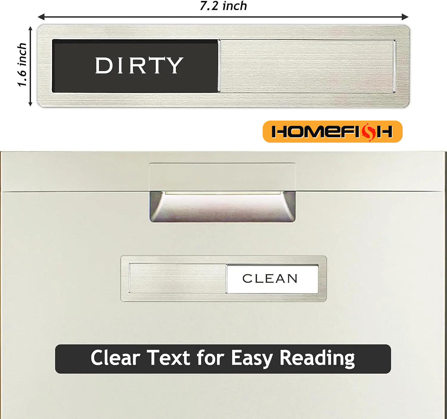 Dishwasher Magnet Clean Dirty  - Kitchen Appliances White ulasan dan harga
