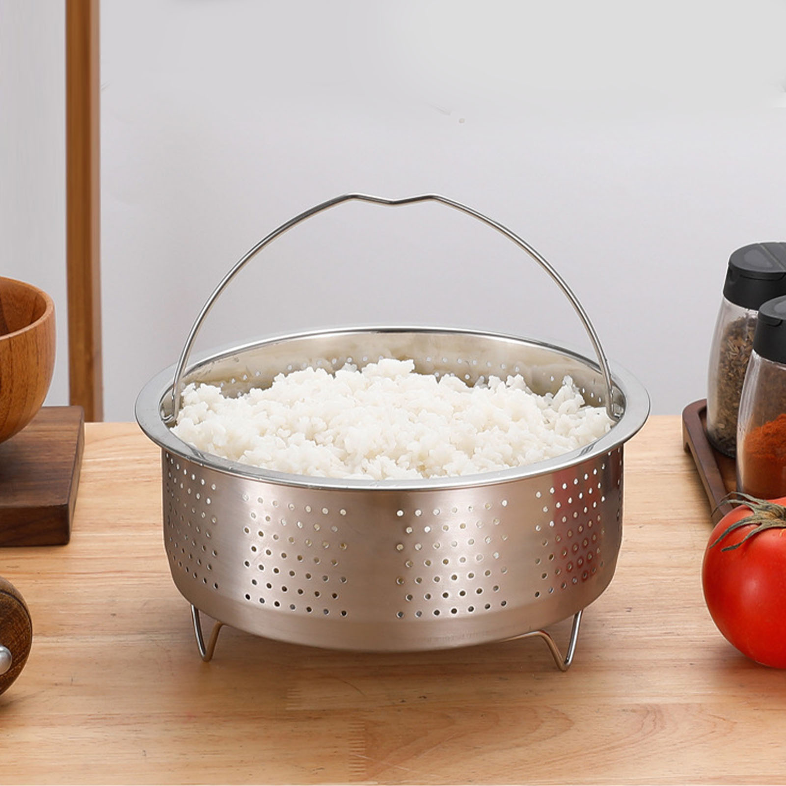 Stainless Steel Steamer Basket - Instant Pot Pressure Cooker ulasan dan harga