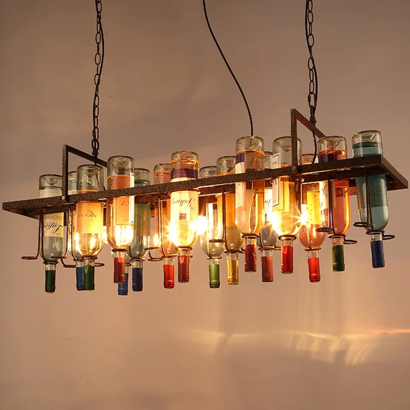Vintage Wine Bottle Iron Led L - Kitchen Appliances Green ulasan dan harga