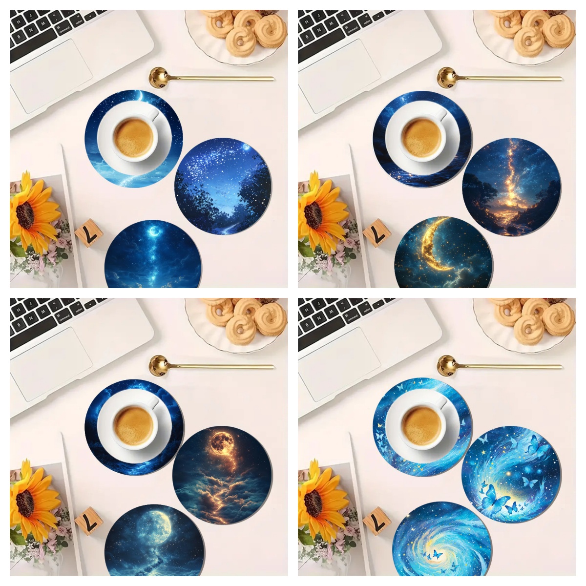4-Piece Set of Colorful Starry - Kitchen Appliances Set ulasan dan harga