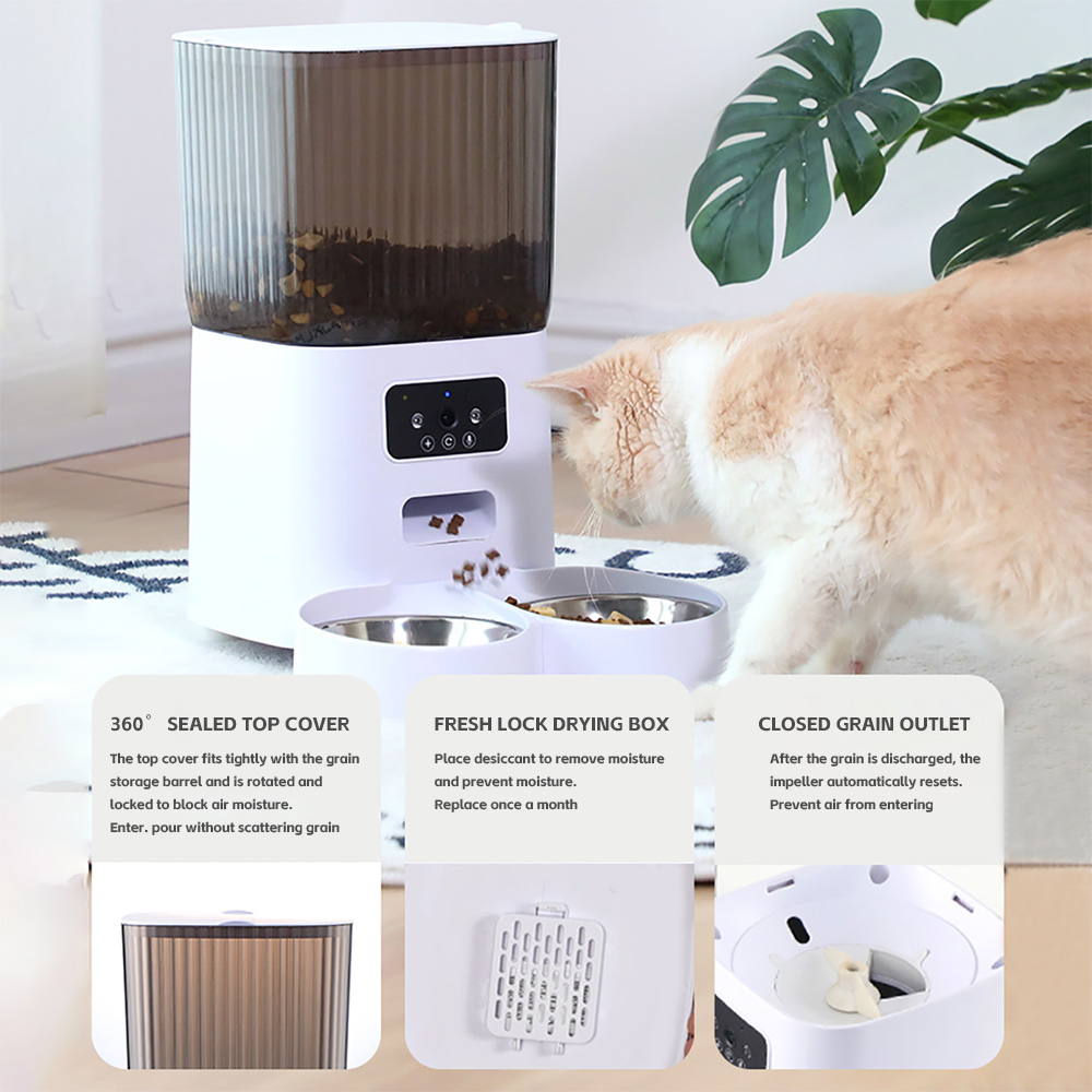 5L Pet Feeder with Camera Auto - Kitchen Appliances Video ulasan dan harga