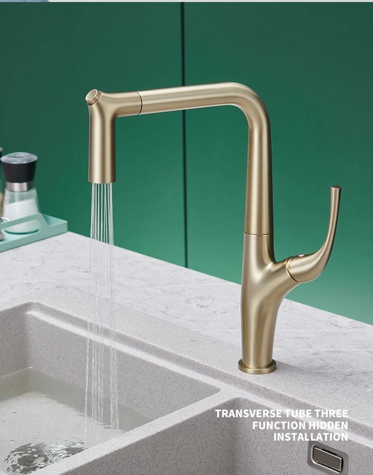 Brushed Gold  Pull Out Kitchen - Kitchen Appliances White ulasan dan harga