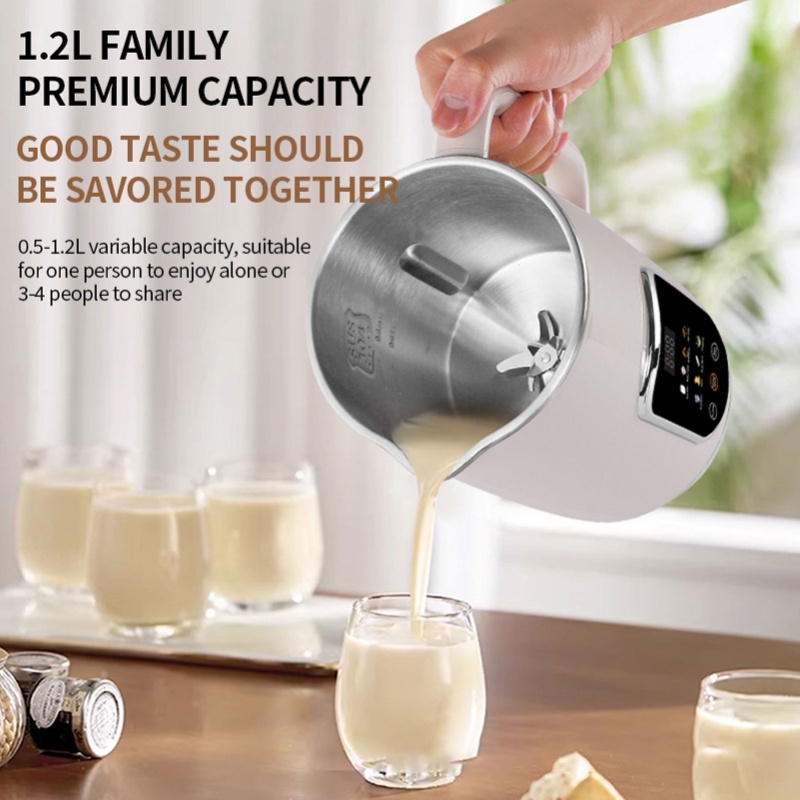 Programmable Nut Milk Maker 8  - Soy Milk Maker ulasan dan harga