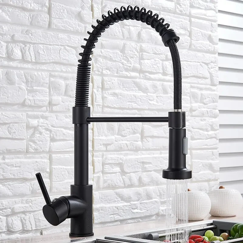 Spring Brushed Nickel Kitchen  - Kitchen Appliances White ulasan dan harga