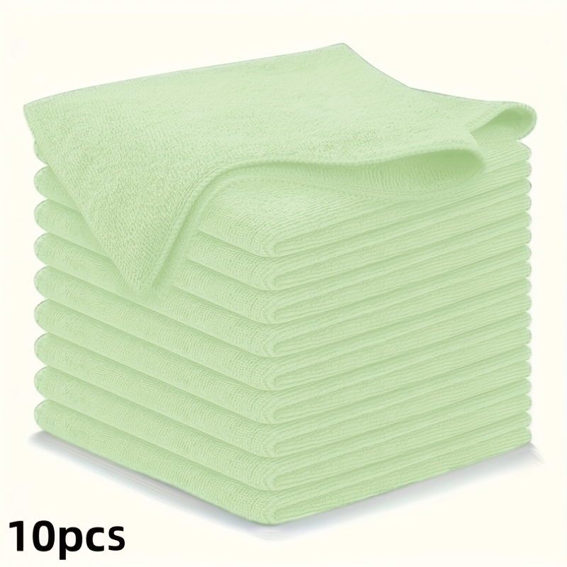 1-50Pcs Light Green Microfiber - Kitchen Appliances Set ulasan dan harga
