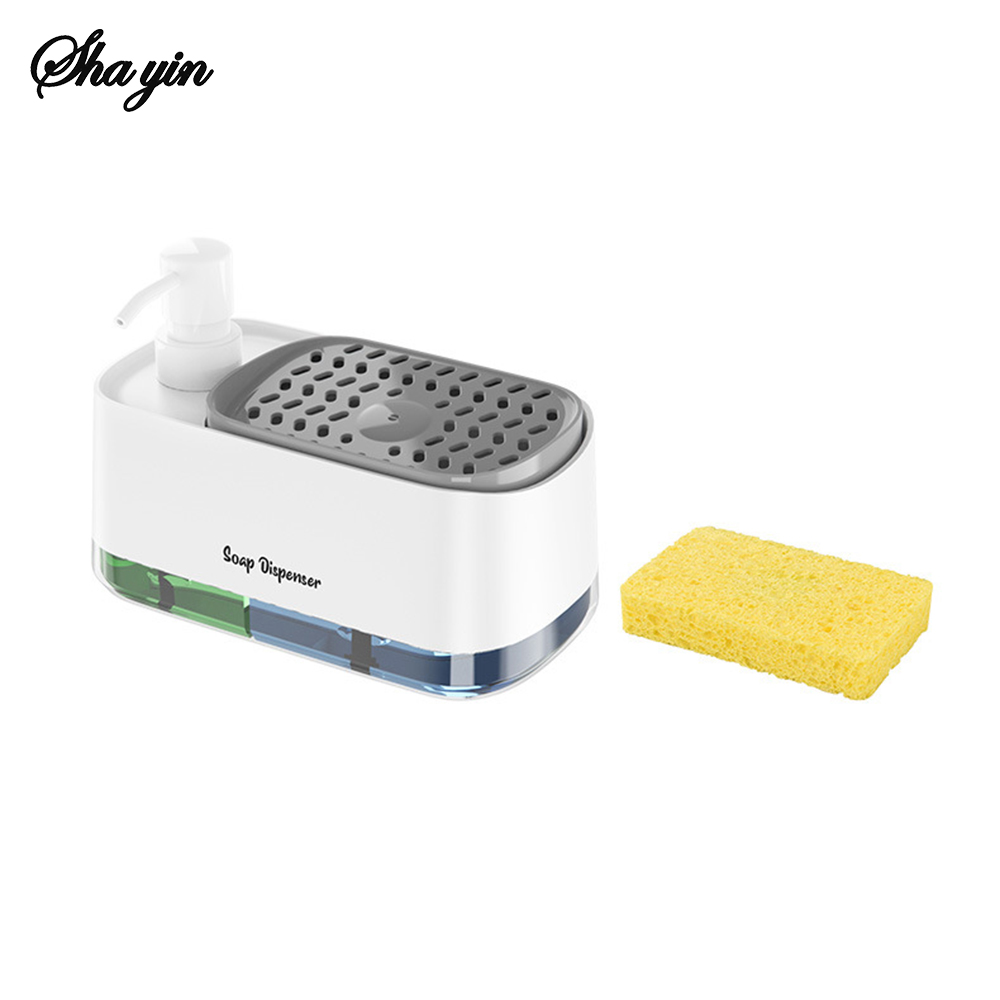 3-in-1 Hand And Dish Soap Disp - Kitchen Appliances Set ulasan dan harga