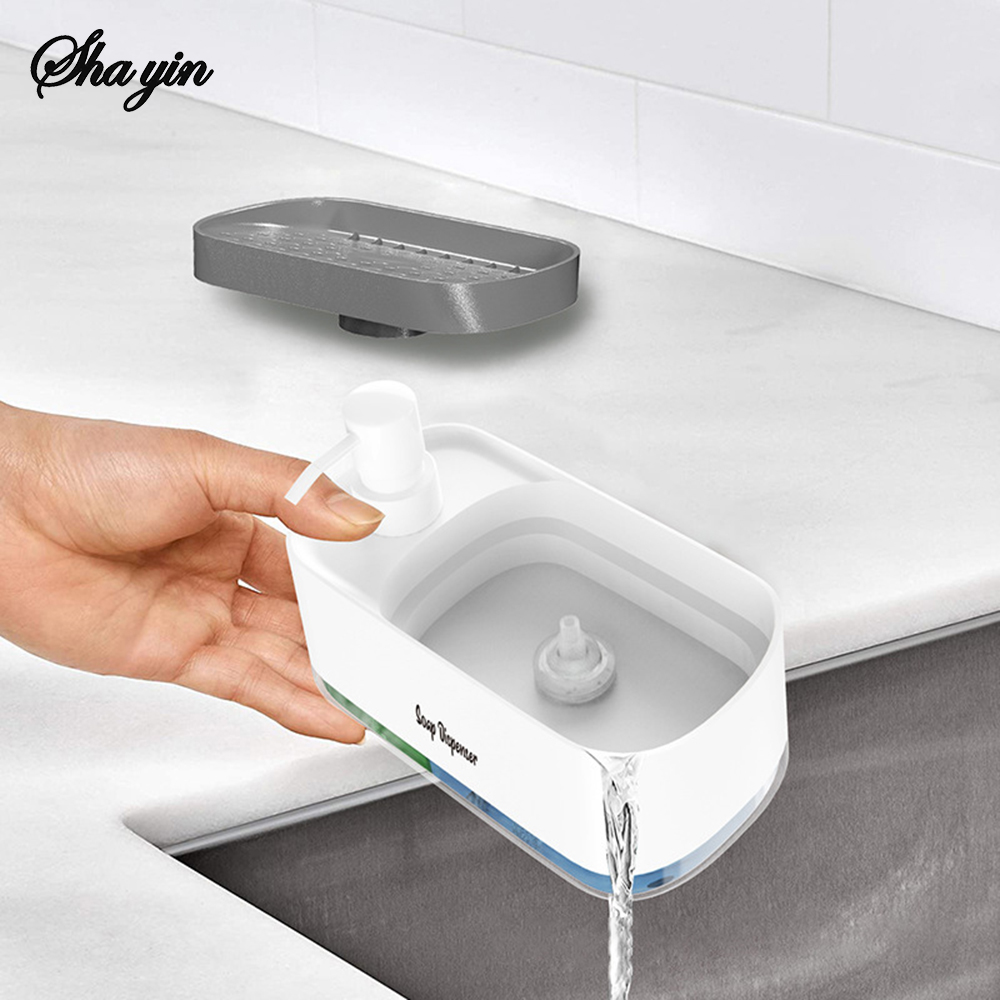 3-in-1 Hand And Dish Soap Disp - Kitchen Appliances Set ulasan dan harga