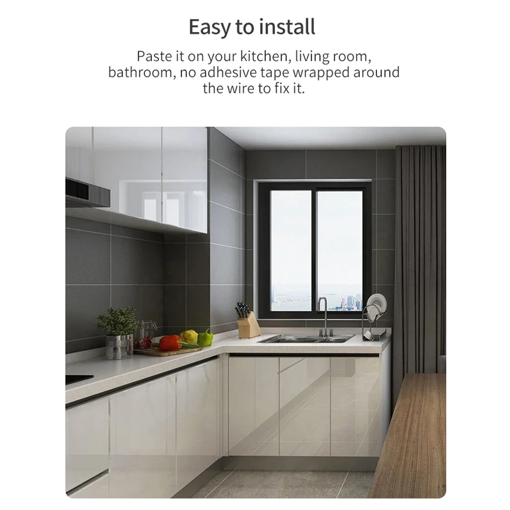 Zigbee Water Sensor Flood Leak - Kitchen Appliances Video ulasan dan harga