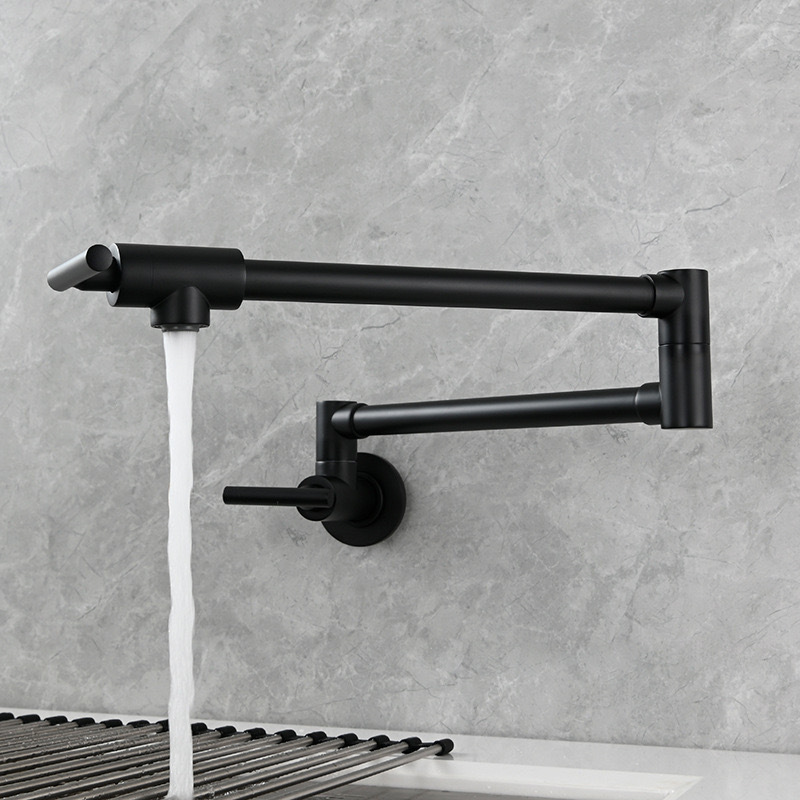 Black Wall Mounted Pot Filler  - Kitchen Appliances White ulasan dan harga