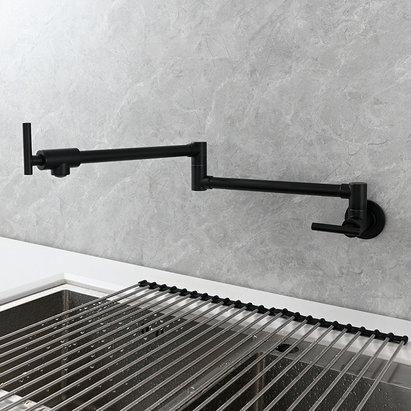 Black Wall Mounted Pot Filler  - Kitchen Appliances White ulasan dan harga