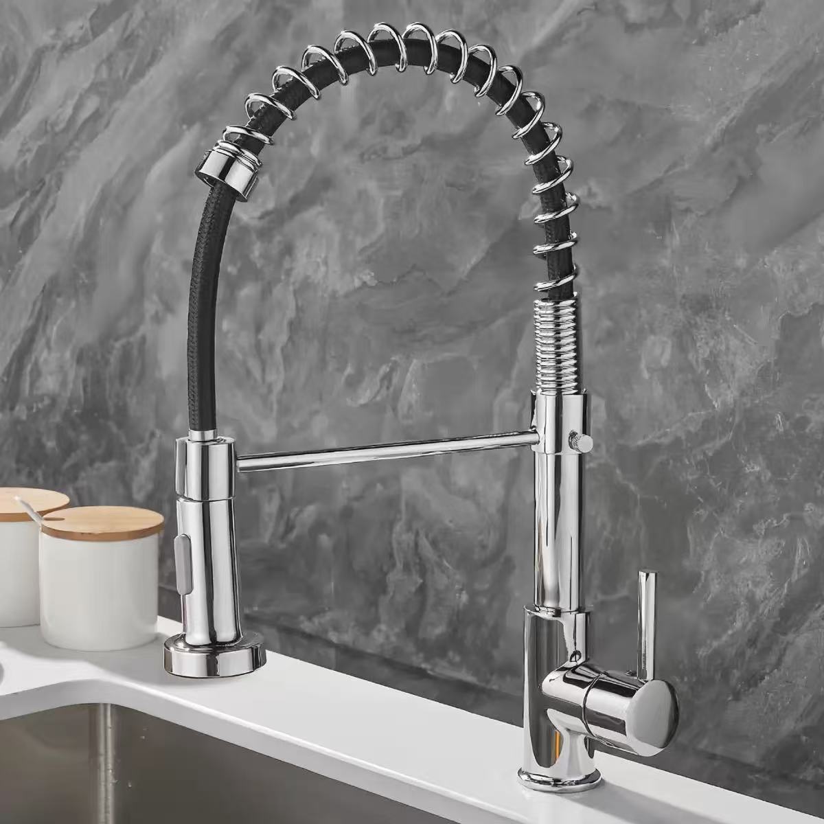 Stainless steel kitchen faucet - Kitchen Appliances White ulasan dan harga