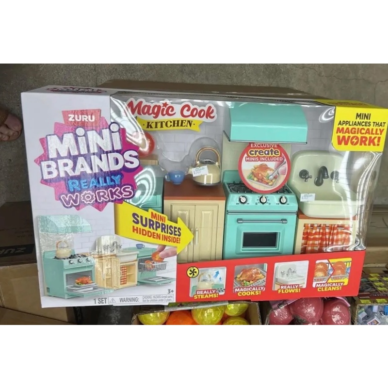 Zuru Mini Brand Magic Kitchen  - Kitchen Appliances Set ulasan dan harga